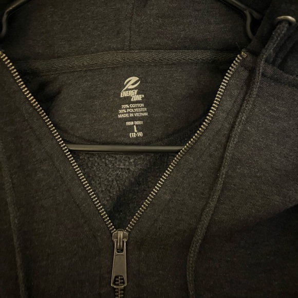 Black zip up - Picture 2 of 3